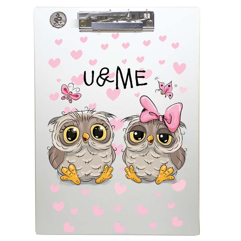 تخته شاسی طه چوب مدل Fantasy owl017 سایز A4