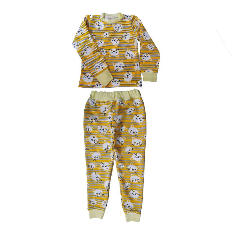 ست سویشرت و شلوار پسرانه مدل گربه کد 24