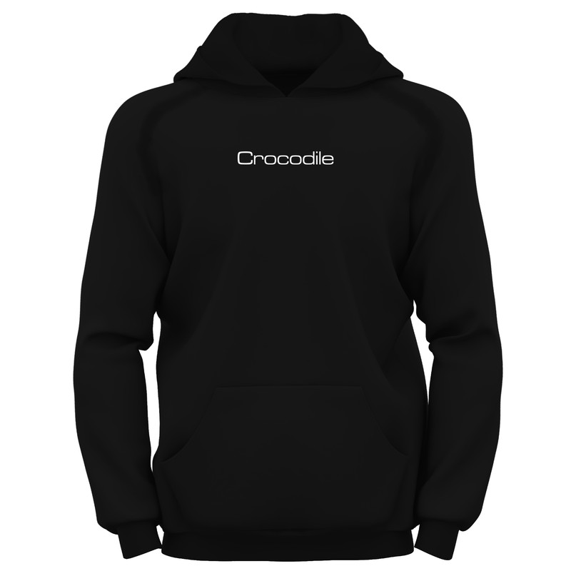 هودی زنانه مدل هودی زنانه مدل CrocodileHoodie کد MH1582 رنگ مشکی