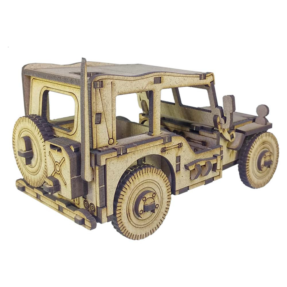 ساختنی مدل جیپ دو حالته نظامی