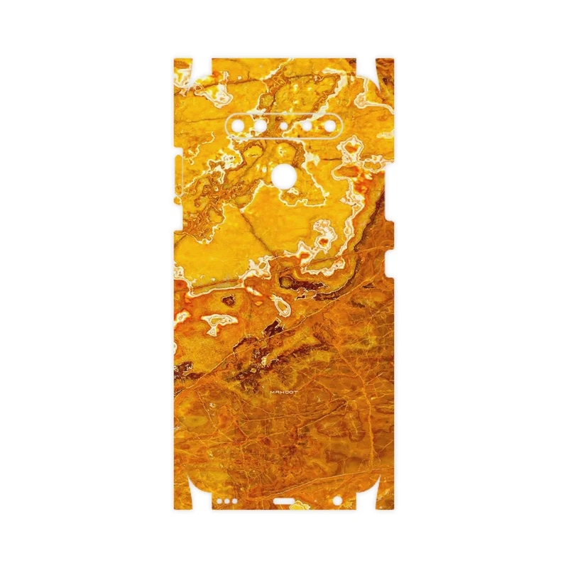 برچسب پوششی ماهوت مدل Gold Marble-FullSkin مناسب برای گوشی موبایل ال جی K41s