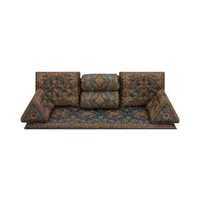 ست ۷ تکه پشتی ترمه مدل شاه نشین کد ۰۰۳