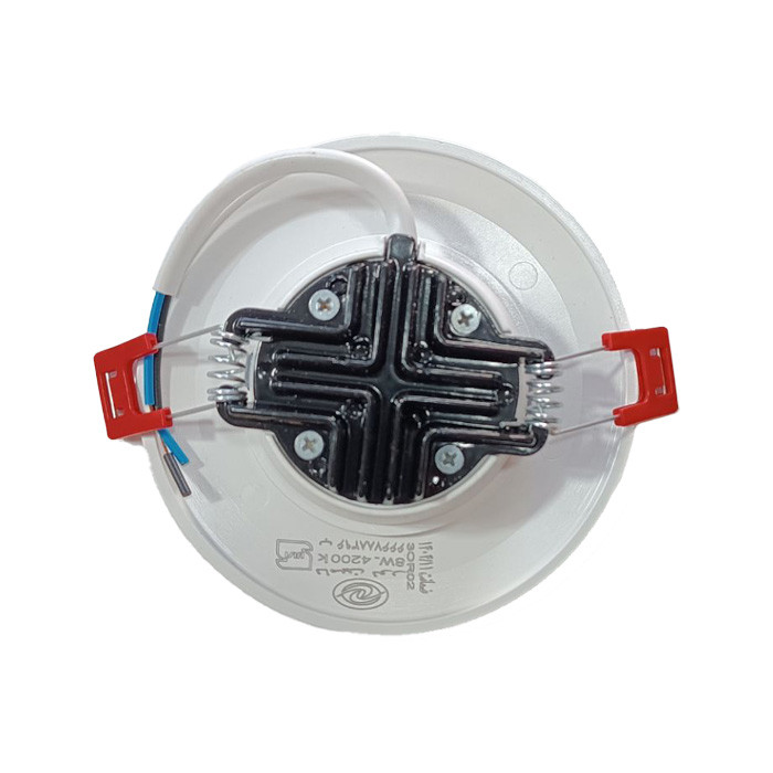 پنل اس ام دی 8 وات نامین نور مدل N-SMD-8W سقفی توکار مجموعه 5 عددی