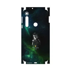MAHOOT Selena Gomez-FullSkin Cover Sticker for Motorola One Macro