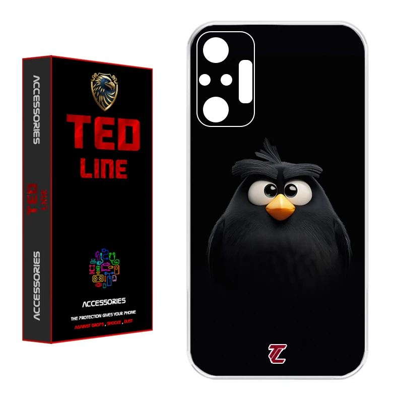 کاور تد لاین طرح پرنده کد 1122 مناسب برای گوشی موبایل شیائومی Redmi Note 10 Pro / Note 10 Pro Max