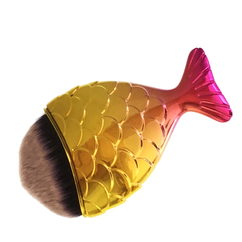 برس آرایشی طرح ماهی کد GH53