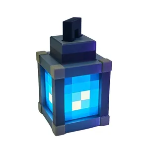 چراغ رومیزی مدل فانوس ماینکرفت کد Mi3108