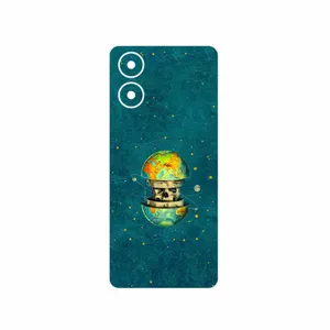 MAHOOT Collage of Earth Face Cover Sticker for Motorola Moto G04