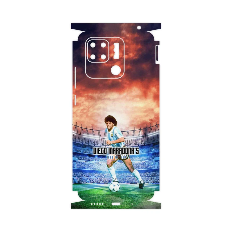 برچسب پوششی ماهوت مدل Diego Maradona-FullSkin مناسب برای گوشی موبایل شیائومی Redmi 10C
