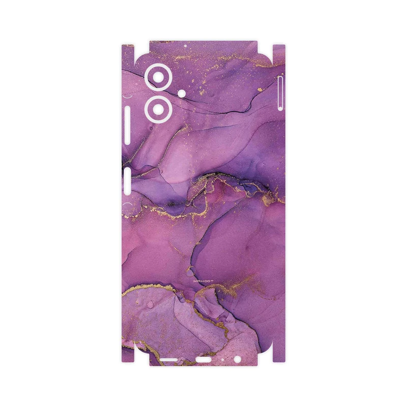برچسب پوششی ماهوت مدل Purple Marble-FullSkin مناسب برای گوشی موبایل سامسونگ Galaxy A06