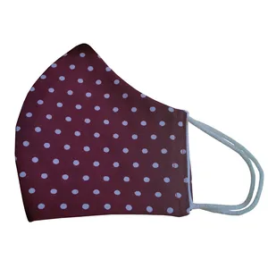 ماسک پارچه‌ای مدل خالدار کد 02