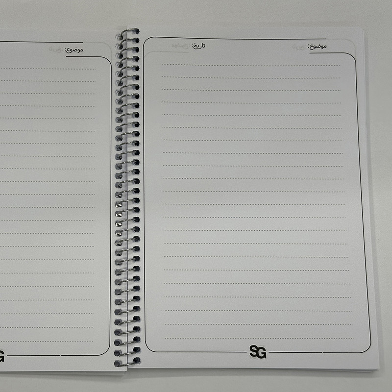 دفتر مشق 80 برگ مدل برگ
