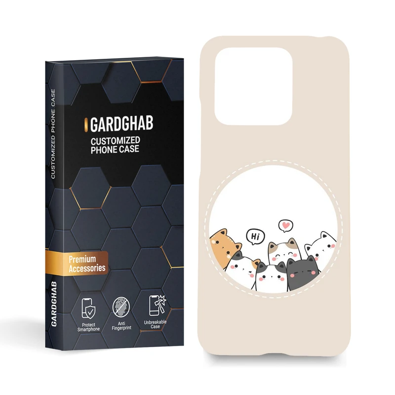 کاور قاب گارد مدل ساده مناسب برای گوشی موبایل شیائومی Redmi 10C