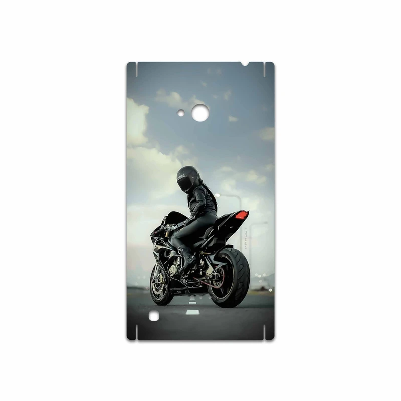 برچسب پوششی ماهوت مدل Motorcycling مناسب برای گوشی موبایل نوکیا Lumia 720