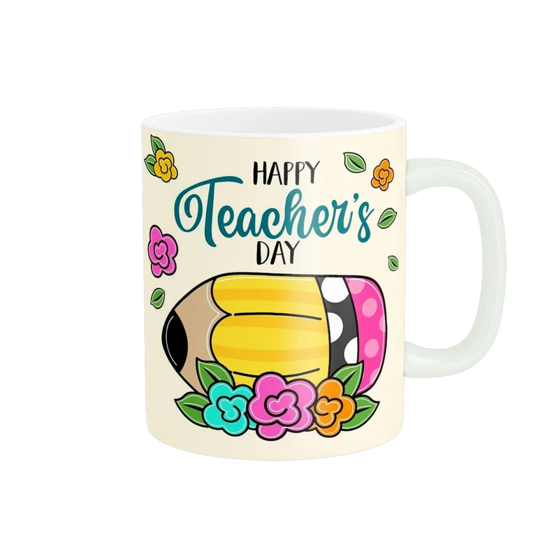 ماگ پاد آفرین مدل مناسبتی طرح روز معلم مبارک کد p8894