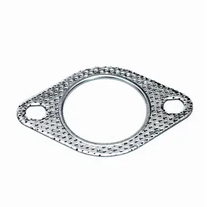 واشر اگزوز کارجی مدل دو پیچ مناسب پراید بسته 2 عددی