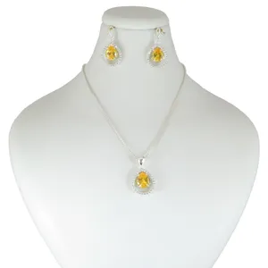 نیم ست نقره زنانه مدل AV182-S10 C3