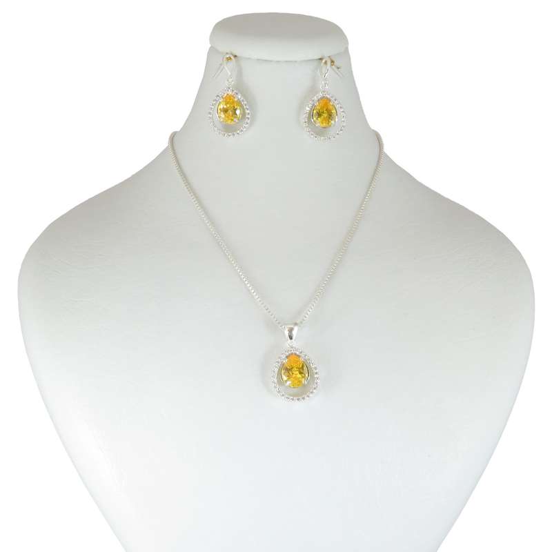 نیم ست نقره زنانه مدل AV182-S10 C3 نیم ست نقره زنانه مدل AV182-S10 C3