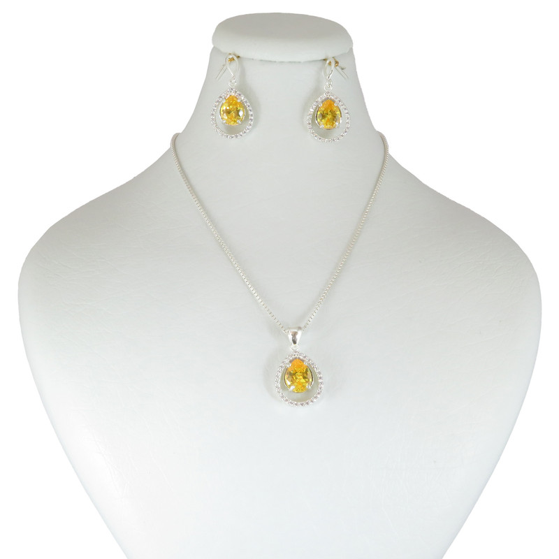 نیم ست نقره زنانه مدل AV182-S10 C3 نیم ست نقره زنانه مدل AV182-S10 C3