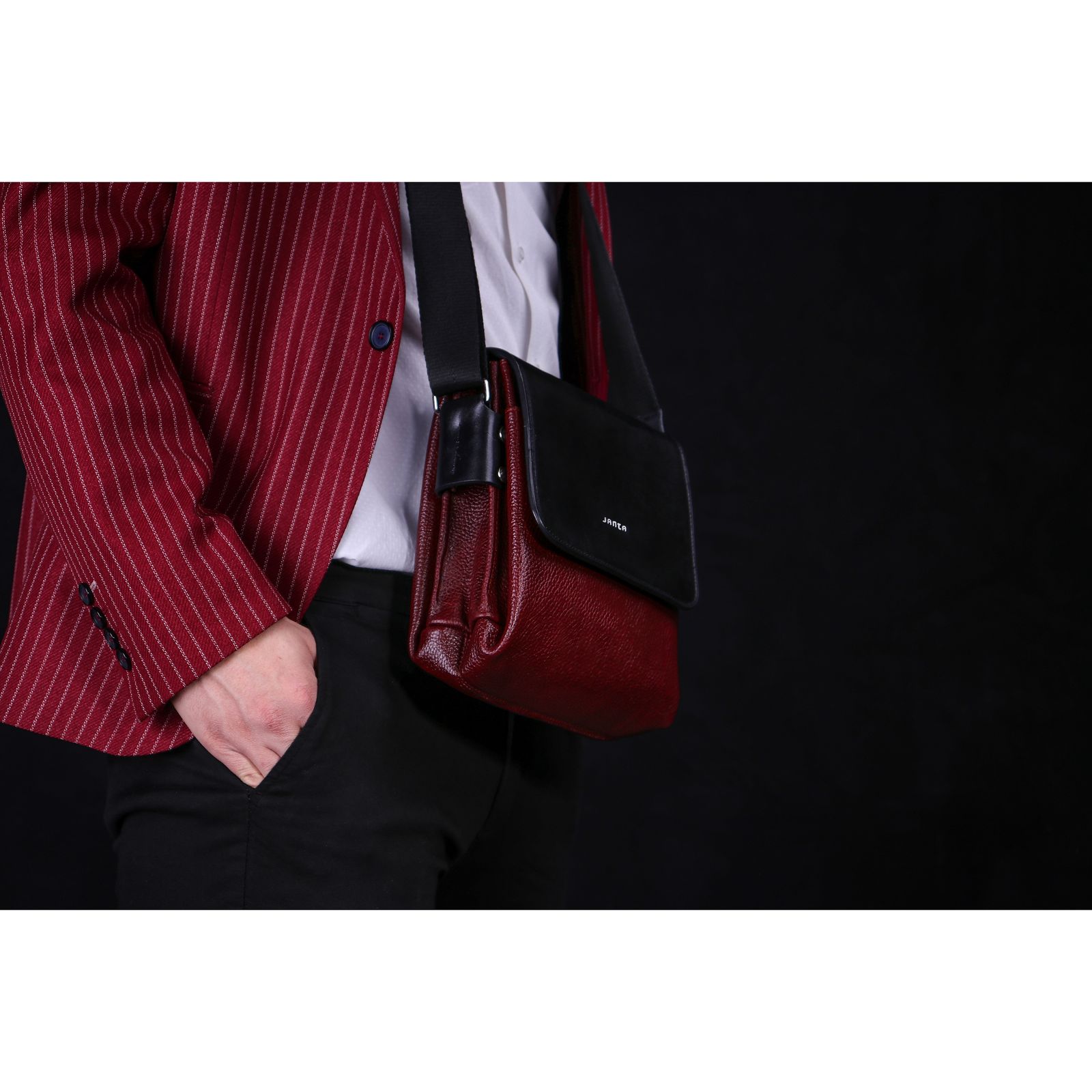 کیف رودوشی چرم جانتا مدل D012 -  - 61