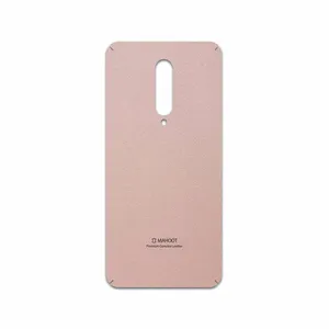 MAHOOT Rose Gold Leather Cover Sticker for OnePlus 7 Pro