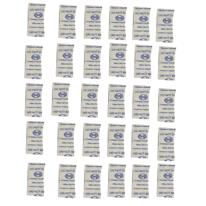 رطوبت گیر سیلیکا ژل مدل AAA وزن 1 گرم بسته 30 عددی 