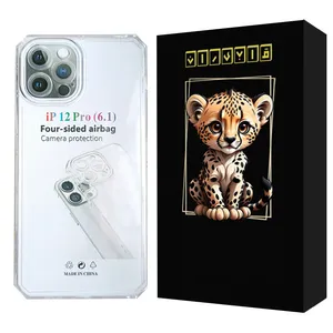 کاور قاب ایران مدل شفاف 1 مناسب برای گوشی موبایل اپل iPhone 12 Pro