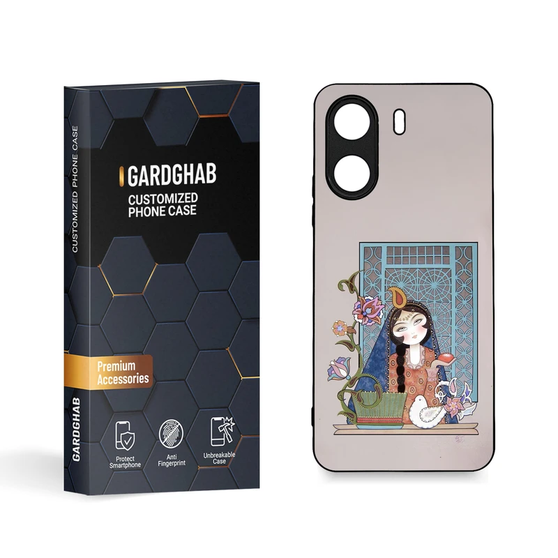   کاور گارد قاب مدل دخترانه مناسب برای گوشی موبایل شیائومی Redmi 13C 4G / Poco C65