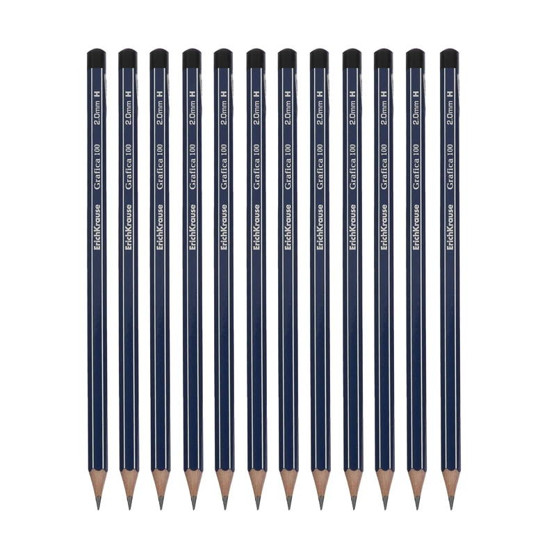 مداد مشکی اریک کراوزه مدل grafica 100 کد 32848 بسته 12 عددی