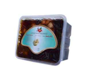 ترشی سیر گل کاراملی سیل وکیوم آلش  - 700 گرم