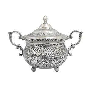 قندان قلمزنی مدل پایه نخودی دسته دار کد E-AS3p