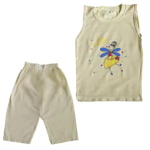 ست تاپ و شلوارک دخترانه مدل FRSH-ZRD