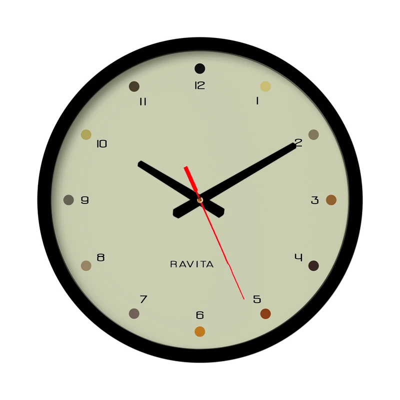 ساعت رومیزی عقربه‌ای راویتا مدل مینیمال کد 3642
