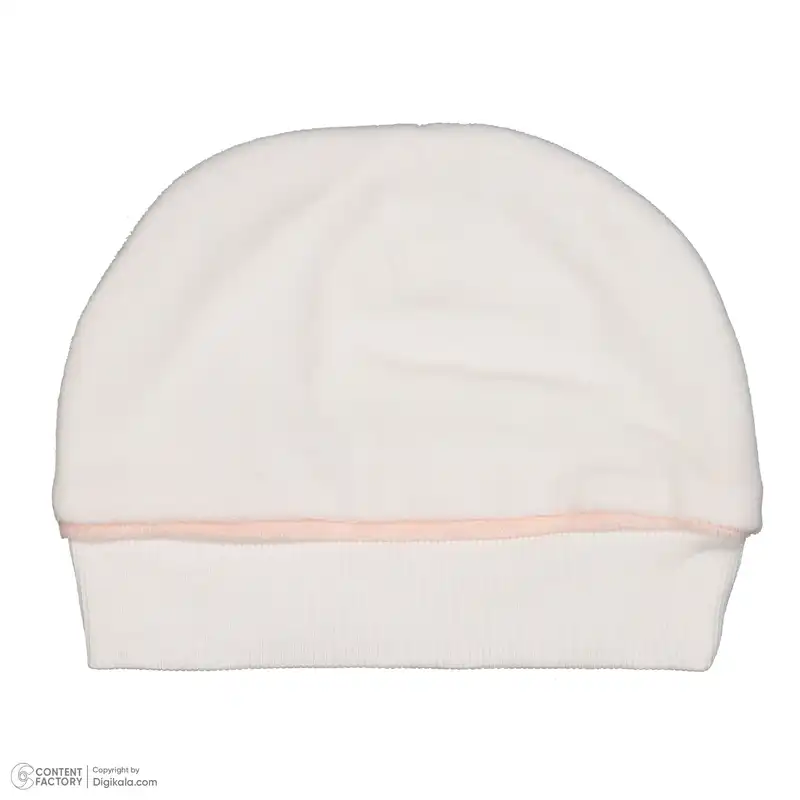 ست سرهمی و کلاه نوزادی دخترانه ایندیگو مدل 23107