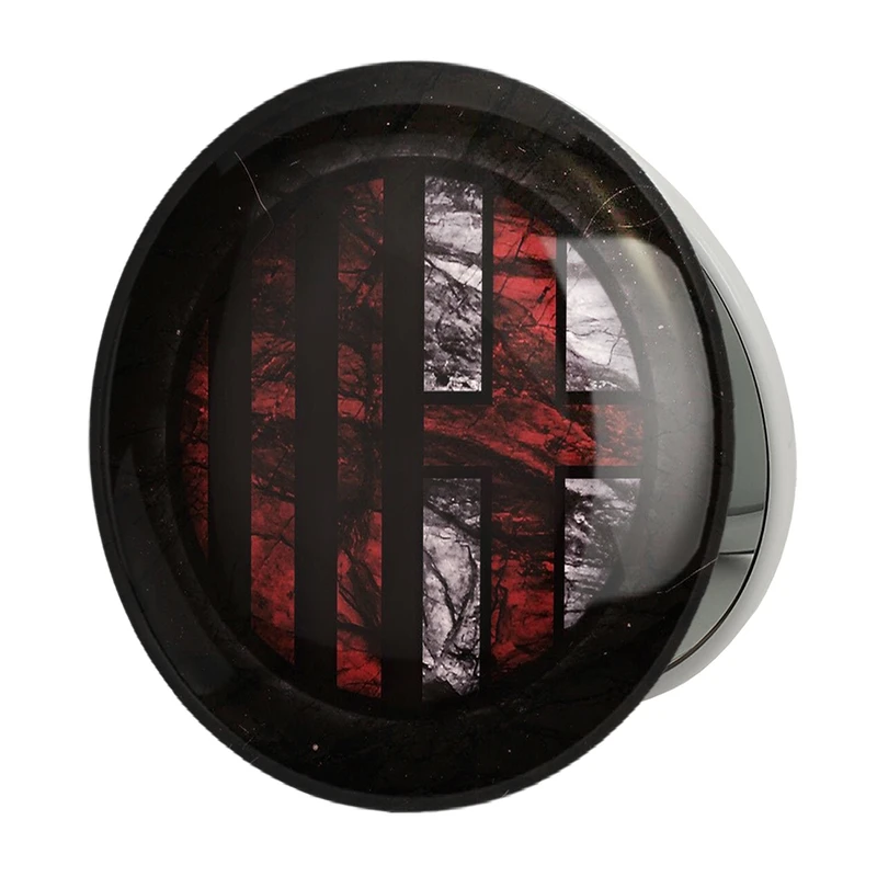 آینه جیبی خندالو طرح باشگاه آث میلان مدل تاشو کد 27237 