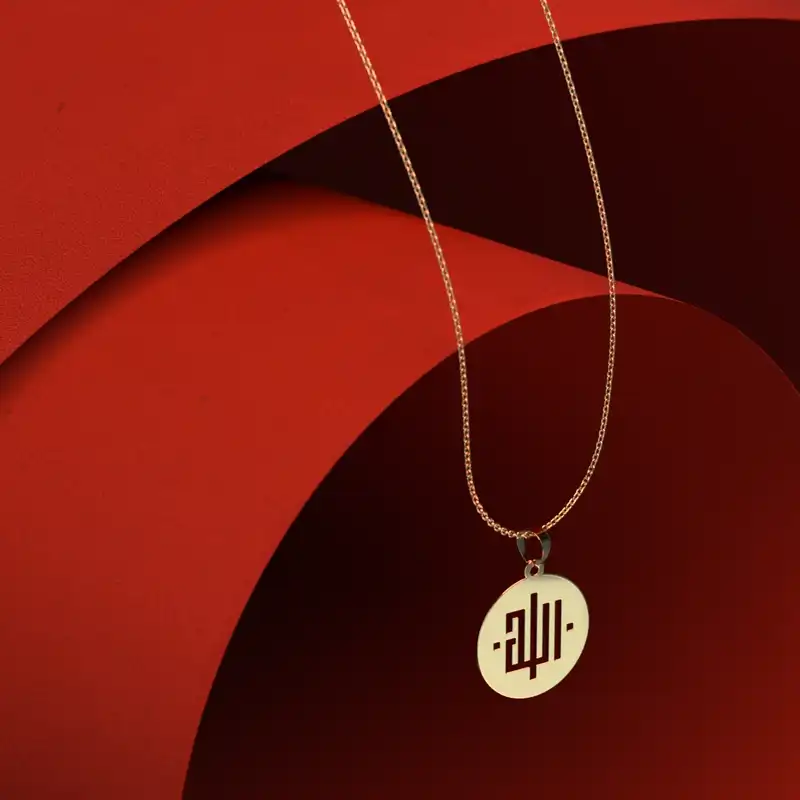 گردنبند طلا 18 عیار زنانه مدوپد مدل مکعب کد CA11016