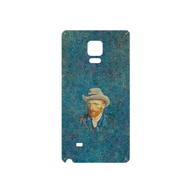 برچسب پوششی ماهوت مدل Self portrait with a gray felt hat مناسب برای گوشی موبایل سامسونگ Galaxy Note Edge