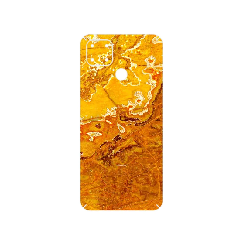 برچسب پوششی ماهوت مدل Gold Marble مناسب برای گوشی موبایل ریلمی C25s