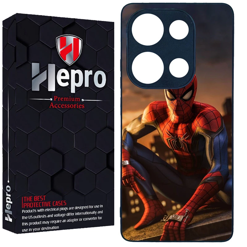 کاور هپرو طرح فانتزی مدل TPU مناسب برای گوشی موبایل شیائومی REDMI NOTE 13 PRO 4G