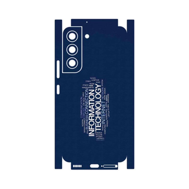 برچسب پوششی ماهوت مدل IT Science-FullSkin مناسب برای گوشی موبایل سامسونگ Galaxy S22 5G