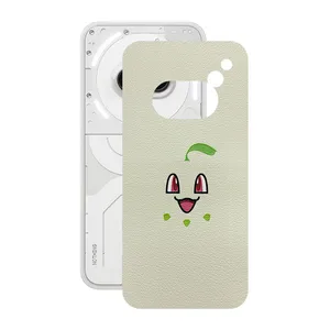 Remax cover sticker Leth model Chikorita Pokemon design suitable for Nothing Phone (2a) mobile phone
