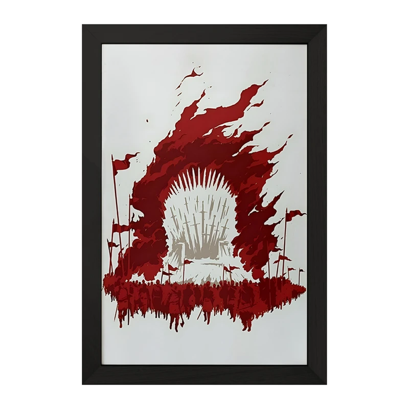 تابلو خندالو مدل گیم آف ترونز (Game of Thrones)  کد F4684