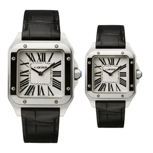 ست ساعت مچی عقربه‌ای کوارتز زنانه و مردانه مدل 2878