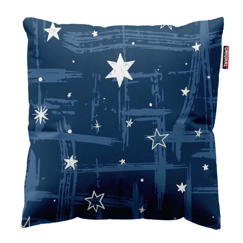 کوسن پاد آفرین طرح ستاره کد 2414 سایز 30*30 سانتی متر