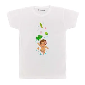 تی شرت بچگانه پرمانه طرح moana کد pmt.2577