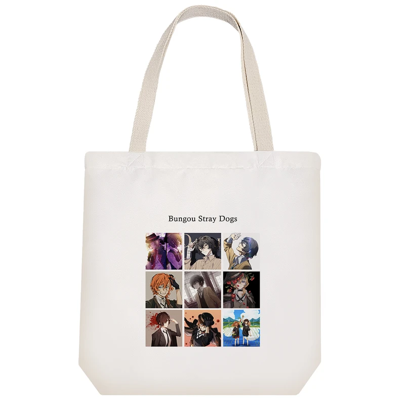 ساک خرید خندالو طرح انیمه سگهای ولگرد بانگو کد H304