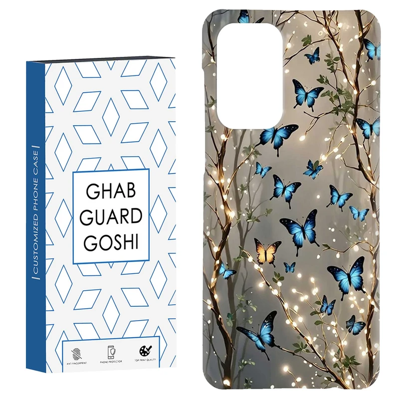 کاور قاب گارد گوشی طرح پروانه کد Dimo-382 مناسب برای گوشی موبایل سامسونگ Galaxy A33 / A33 5G