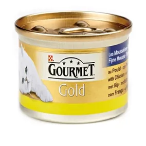 کنسرو غذای گربه پورینا مدل gourmet pate beef وزن 85 گرم
