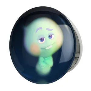 آینه جیبی خندالو طرح انیمیشن روح Soul مدل تاشو کد 3390 