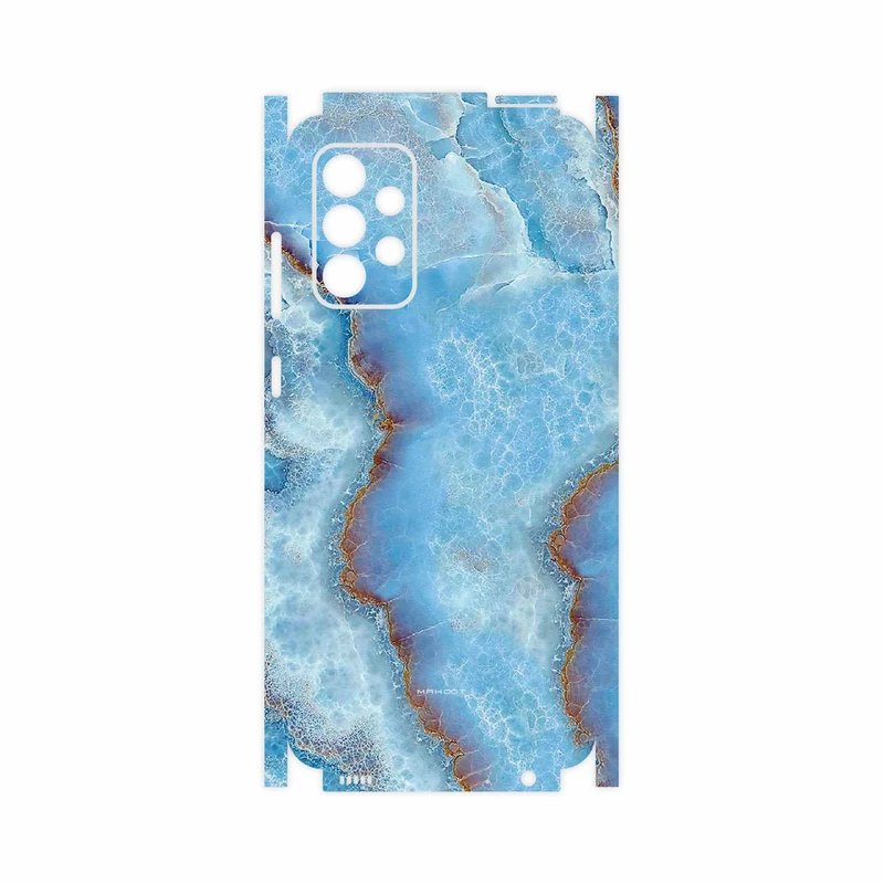 برچسب پوششی ماهوت مدل Blue-Ocean-Marble-FullSkin مناسب برای گوشی موبایل سامسونگ Galaxy A72